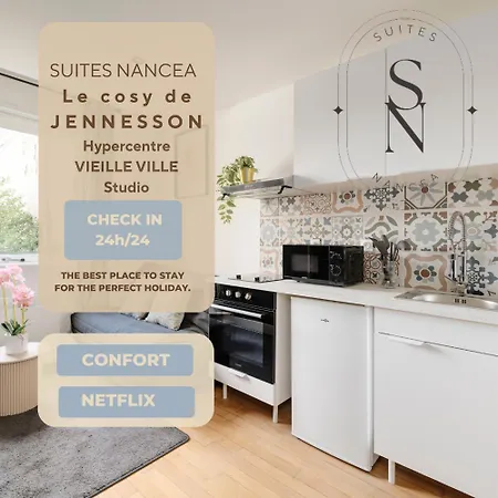 Appartement L'ecrin De Jennesson - 2 Pers - Nancy