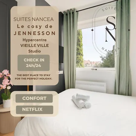 Apartamento L'ecrin De Jennesson - 2 Pers - Nancy