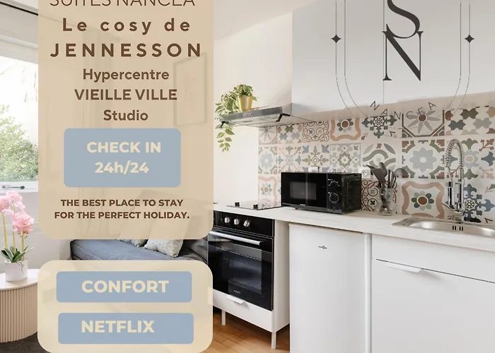 Apartamento L'ecrin De Jennesson - 2 Pers - Nancy